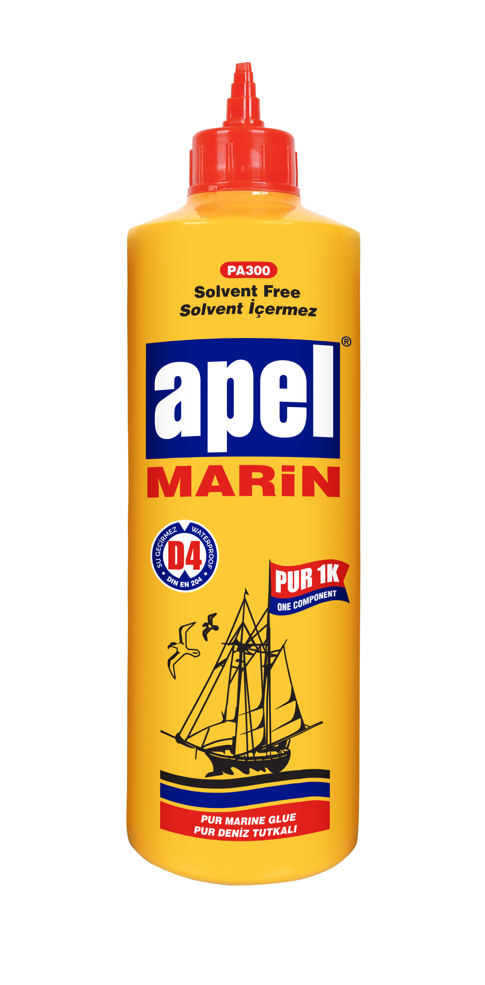APEL PUR MARİN TUTKALI SARI (BAL) PA300-600ML - 550 g / 600 ml