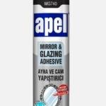 Apel Ayna ve Cam Yapıştırıcı Şeffaf Mg740 – 390 ml / 320 g
