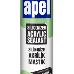 Apel Silikonize Akrilik Mastik Siyah As55 – 500 g
