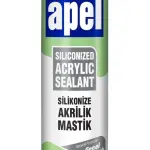Apel Silikonize Akrilik Mastik Gri As55 – 500 g
