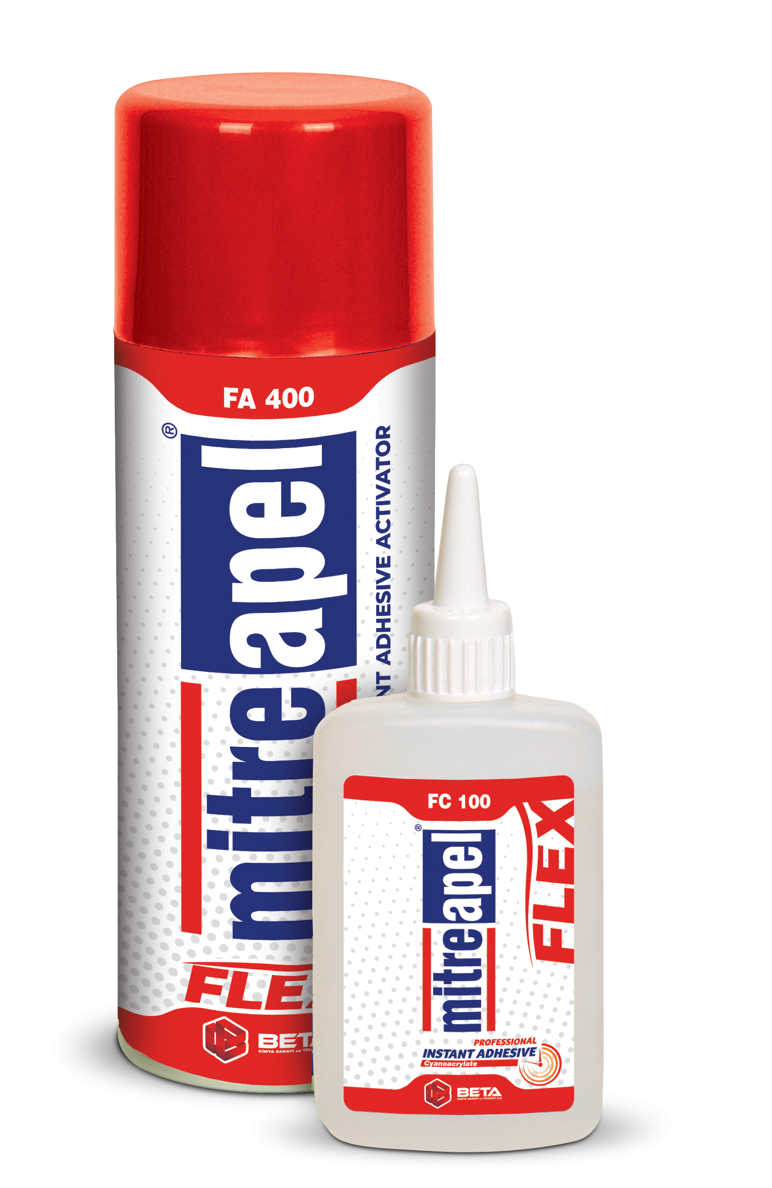 APEL MİTREAPEL FLEX HIZLI YAPIŞTIRICI FC100+FA400 - 100 g + 400 ml