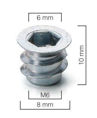 Ayder A0311 Metal Dübel 8x10 Çinko
