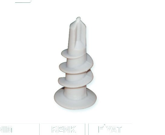 Ayder A1705 Turbolet Dübeli Uzun Beyaz