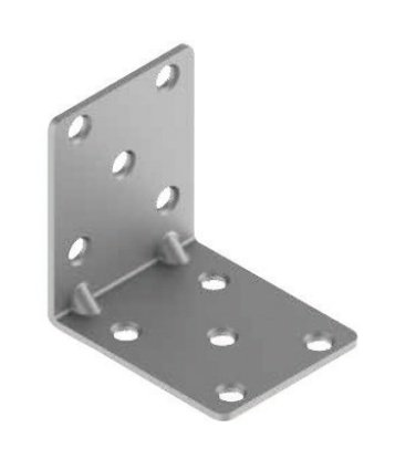 Ayder A2227 Metal L Gönye 2x40x50x50 Çinko