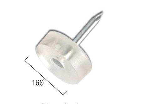 Ayder Y1519 Pvc Poligrid Çivili Şeffaf