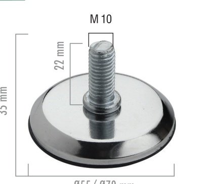 Ayder Y1674 Metal Bingo 10x70 Krom