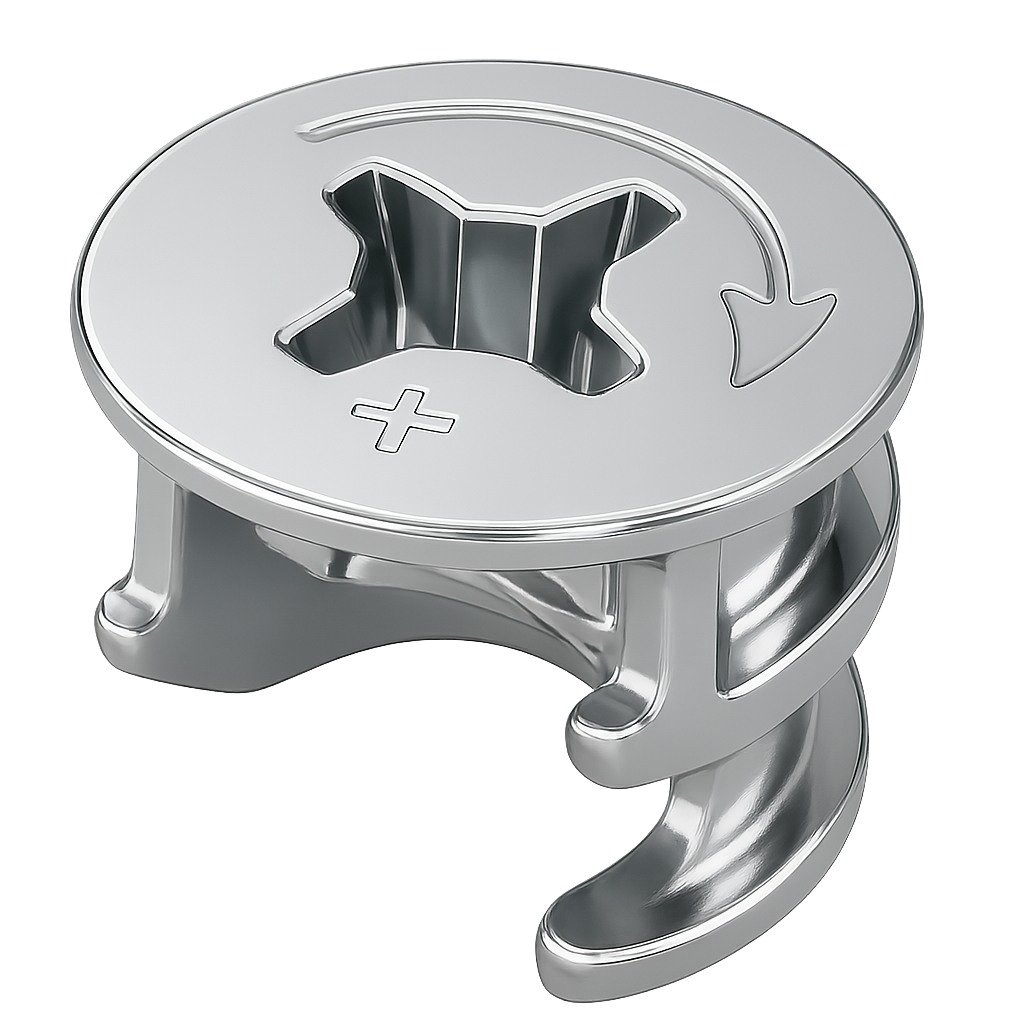 MİNİFİX KAFA 18 MM NİKEL