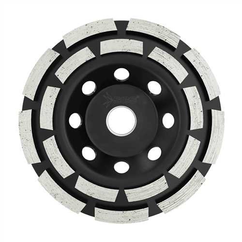 ÇİFT SIRA ELMAS BETON TAŞLAMA DİSKİ  125 MM