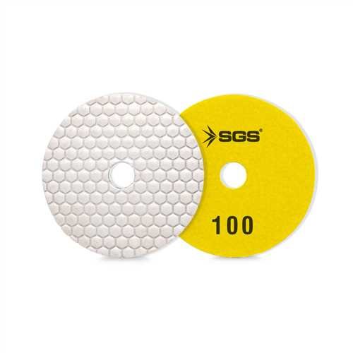 SGS ELMAS POLİSAJ PEDİ 100 MM 100 KUM KURU-DRY