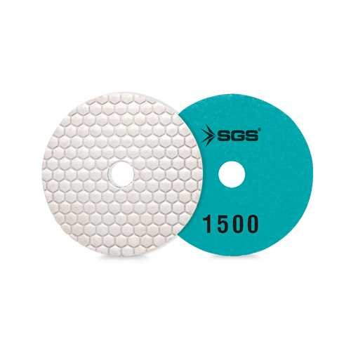 SGS ELMAS POLİSAJ PEDİ 100 MM 1500 KUM KURU-DRY