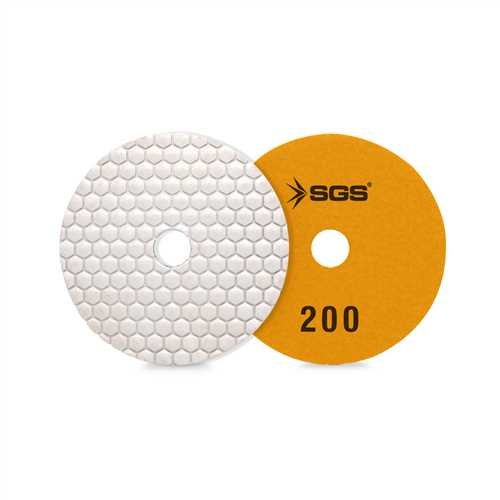 ELMAS POLİSAJ PEDİ 100 MM 200 KUM KURU-DRY