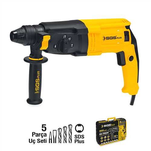 SGS KIRICI-DELİCİ MATKAP 800 Watt 26 MM 3.1 KG (SDS PLUS)
