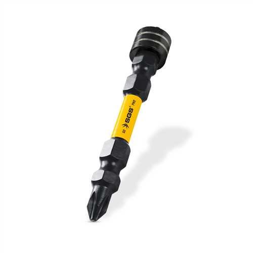 MANYETİK ÇİFT YÖNLÜ BİTS UÇ PH2 65mm Black-Pro Series