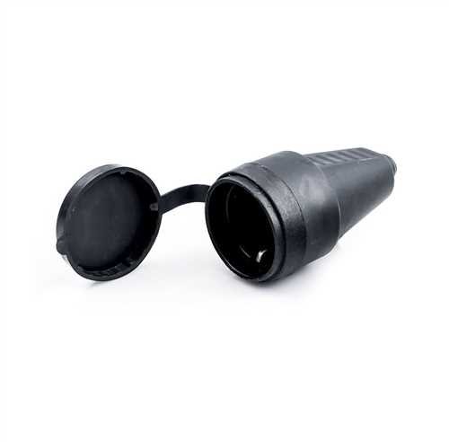 MONOFAZE KAUÇUK DİŞİ FİŞ  (1*16A)