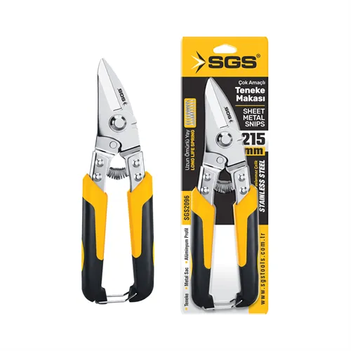 SGS ÇOK AMAÇLI TENEKE MAKASI 215 MM