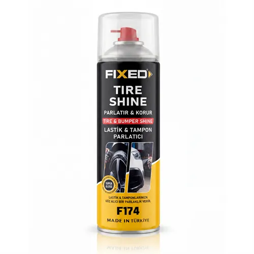 SGS FIXED LASTİK VE TAMPON PARLATICI SPREY 500 ML