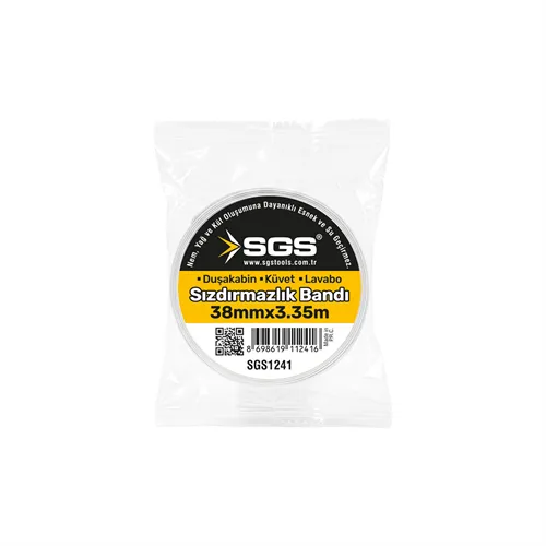 SGS KÖŞE SIZDIRMAZLIK BANDI (AKRİLİK) 38MM*3,35 MT.
