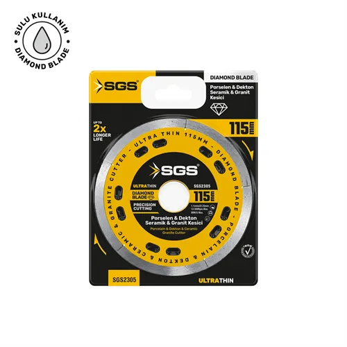SGS PROFESYONEL PORSELEN KESİCİ ULTRA İNCE 115x1.1 mm