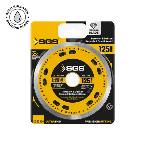 SGS PROFESYONEL PORSELEN KESİCİ ULTRA İNCE 125x1.1 mm