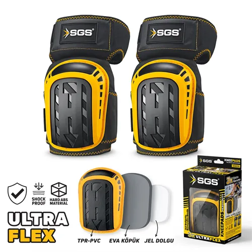 SGS PROFESYONEL ULTRA FLEX JEL DOLGULU DİZLİK