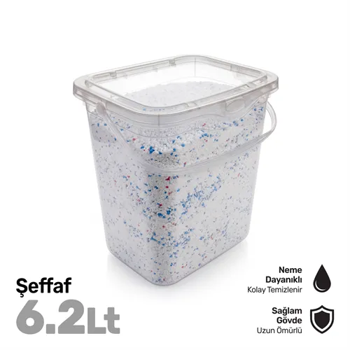 SGS SAKLAMA KABI DİKDÖRTGEN 6200 ML (DETERJANLIK)