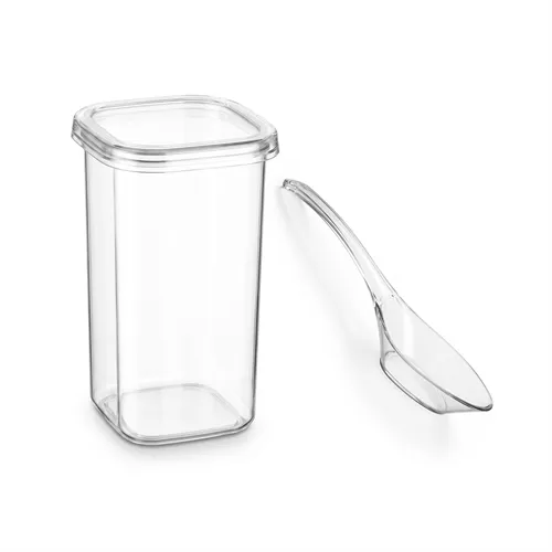 SGS SAKLAMA KABI KARE 400 ML (BAHARATLIK KAŞIKLI)