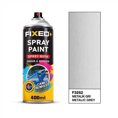 SGS SPREY BOYA AKRİLİK - METALİK GRİ 320 GR 400 ML