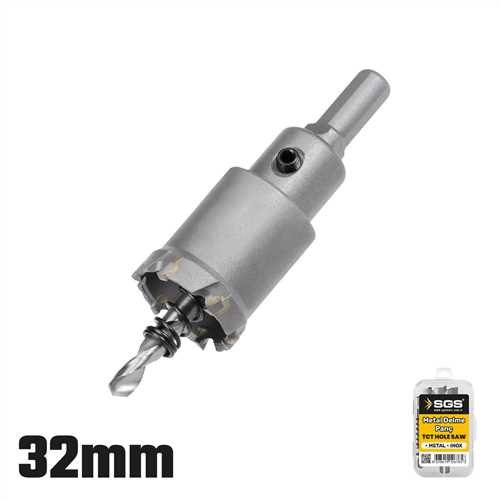 SGS TCT METAL-INOX DELME PANÇ SETİ 32 MM