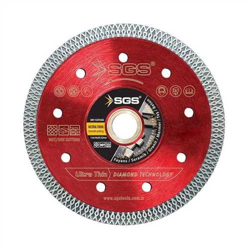 SGS TURBO ELMAS TESTERE (ULTRA HASSAS KESİCİ) (125MM)